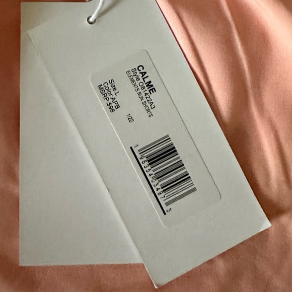 🍑CALME By Johnny Was Element Run Activewear Shorts - Picture 3 of 4